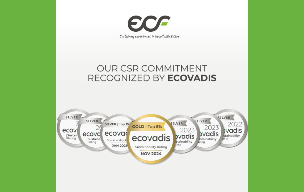 EcoVadis : de nouvelles reconnaissances pour le groupe ECF
