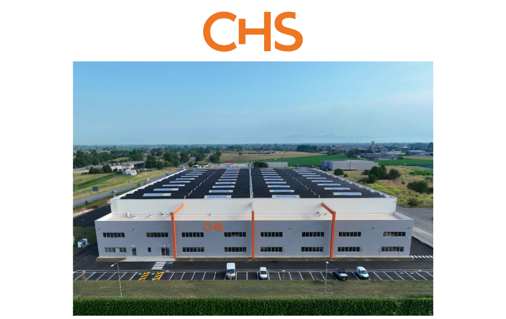 CHS inaugurates a new logistics platform in Italy